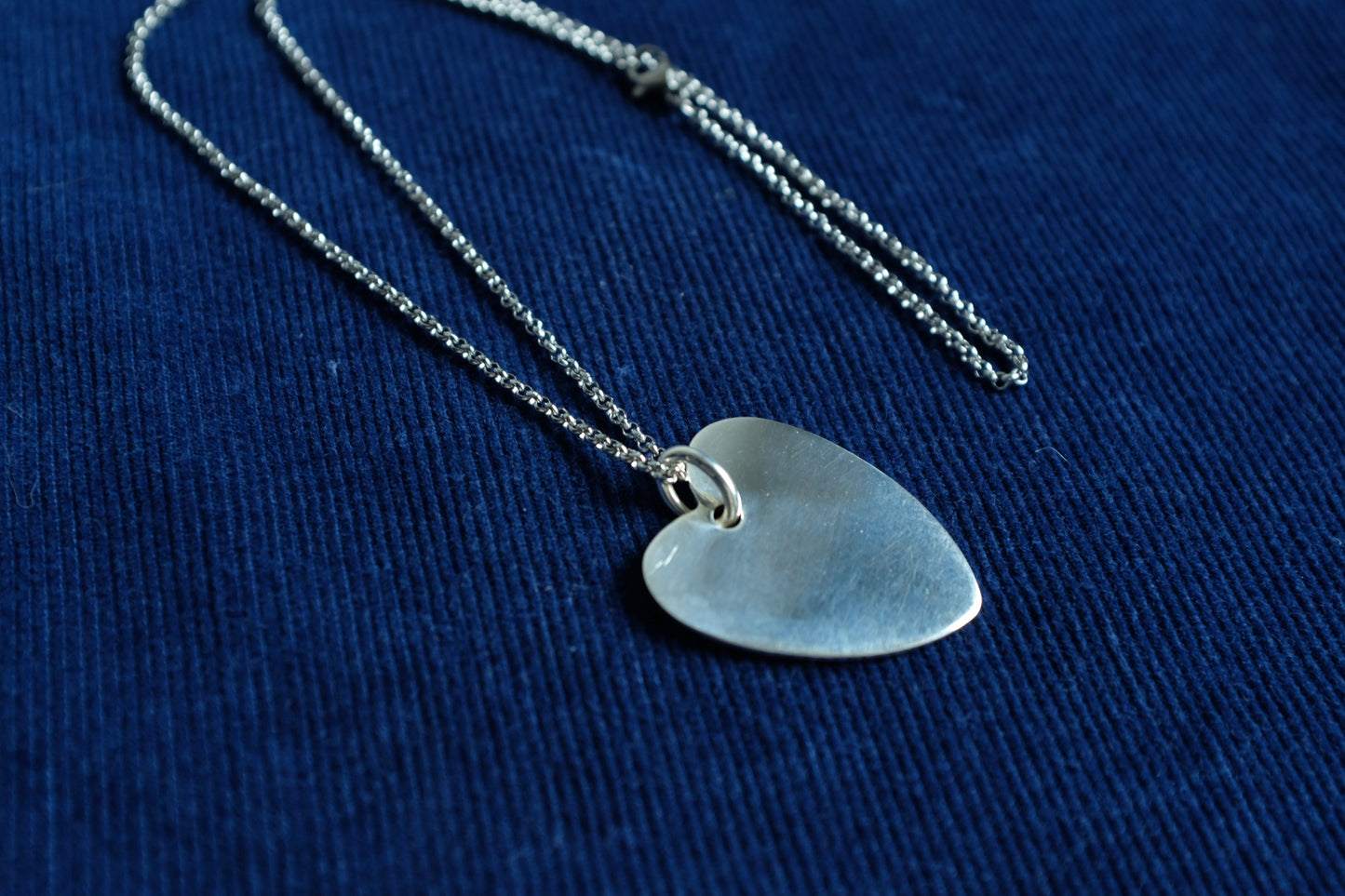 Gucci Sliver Heart Necklace