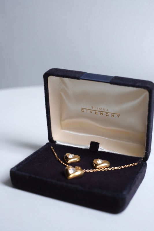 Vintage Givenchy Earrings and Necklace Set