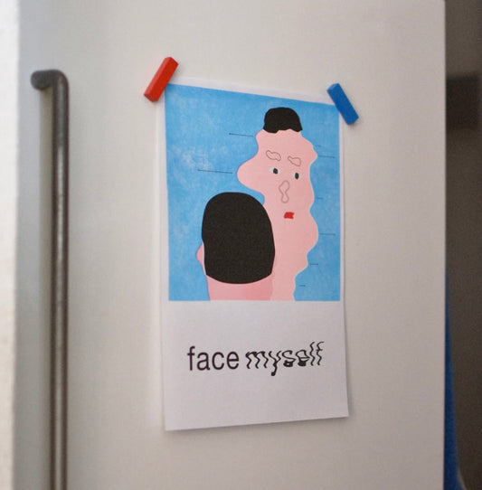 face myself A4 poster