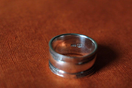 Vintage Japan 925 Silver Ring