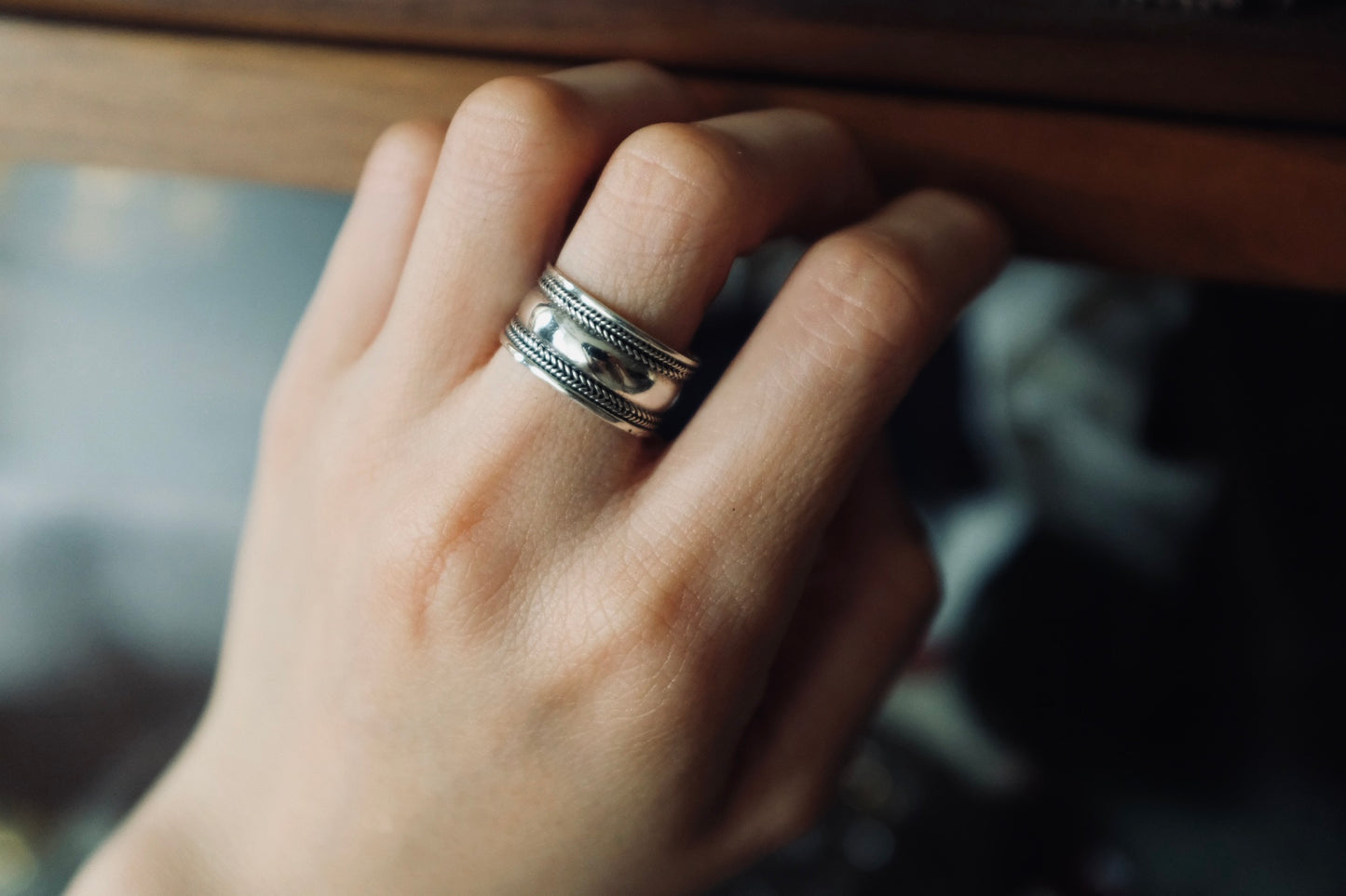 Vintage Japan 925 Silver Ring