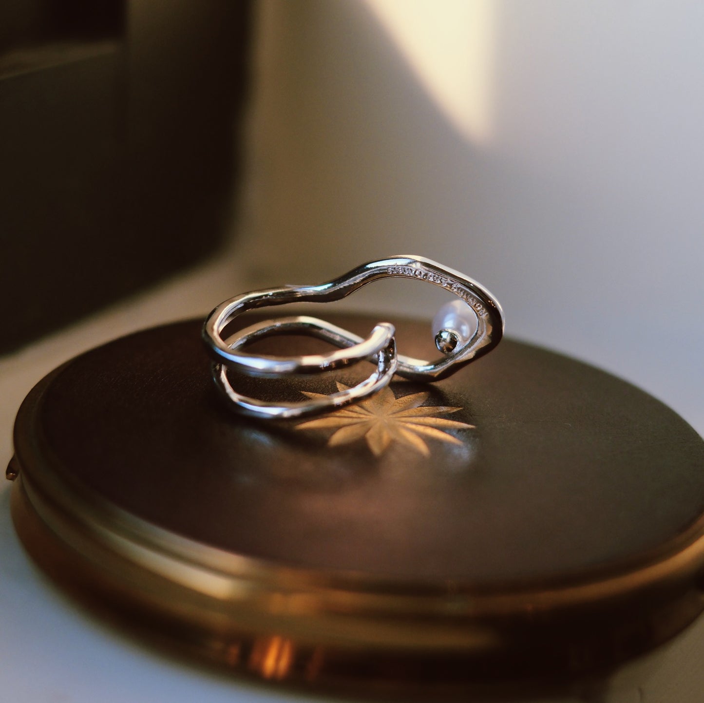 Nothing And Others S925 Pearl Ring