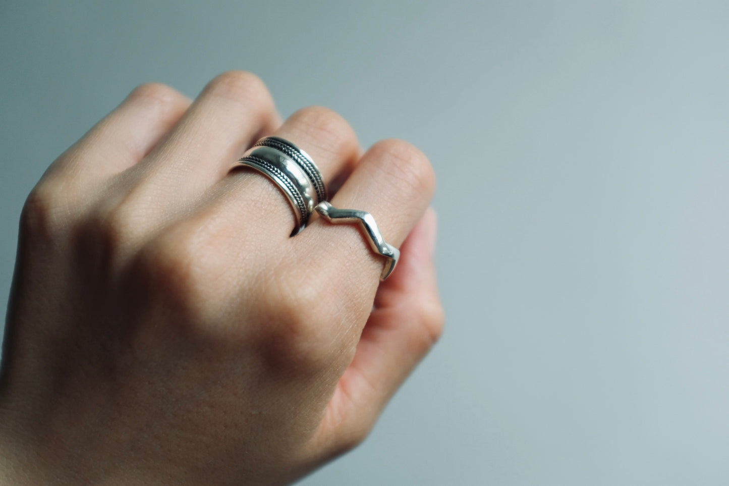 Vintage Japan 925 Silver Ring