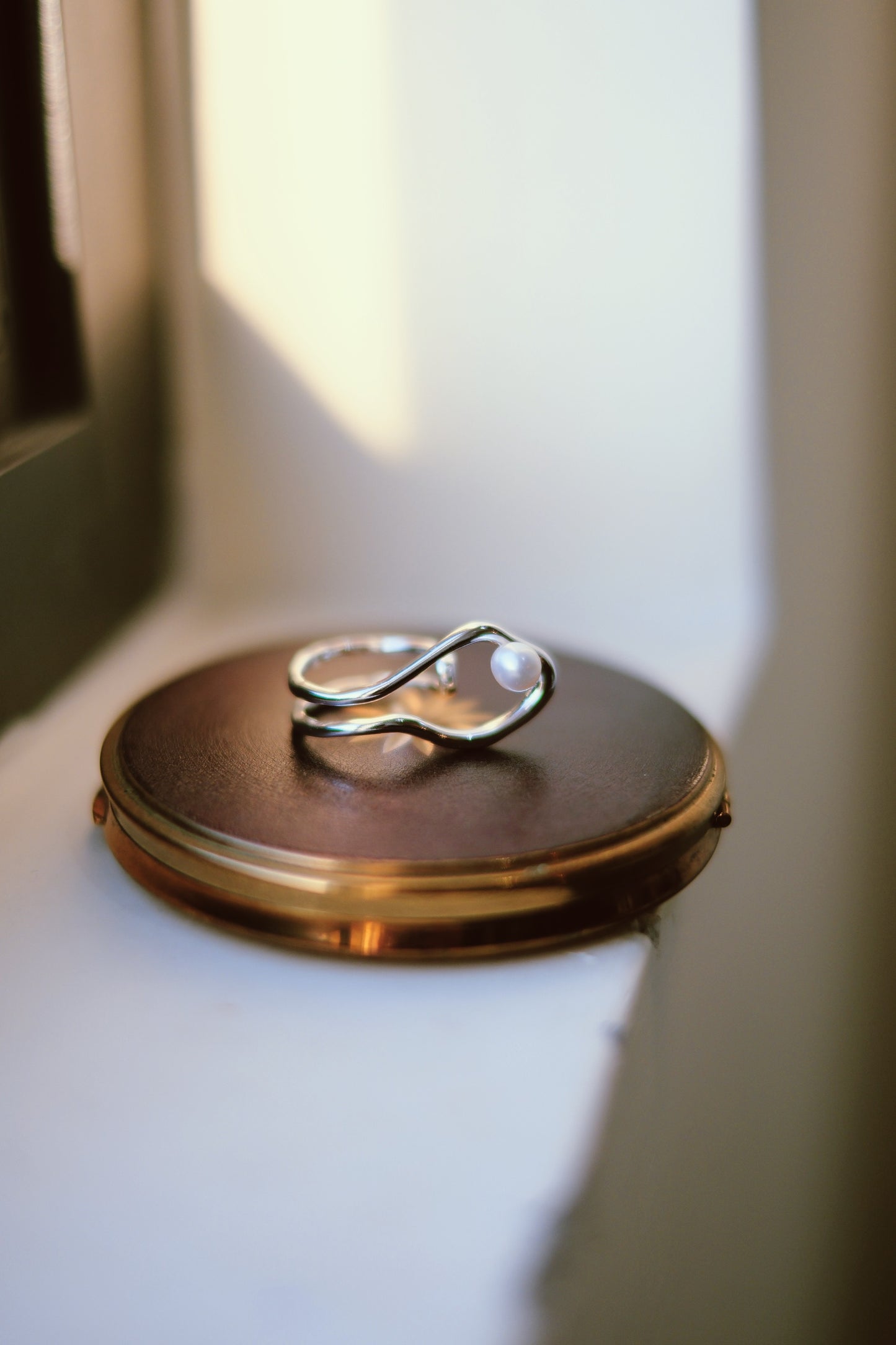 Nothing And Others S925 Pearl Ring