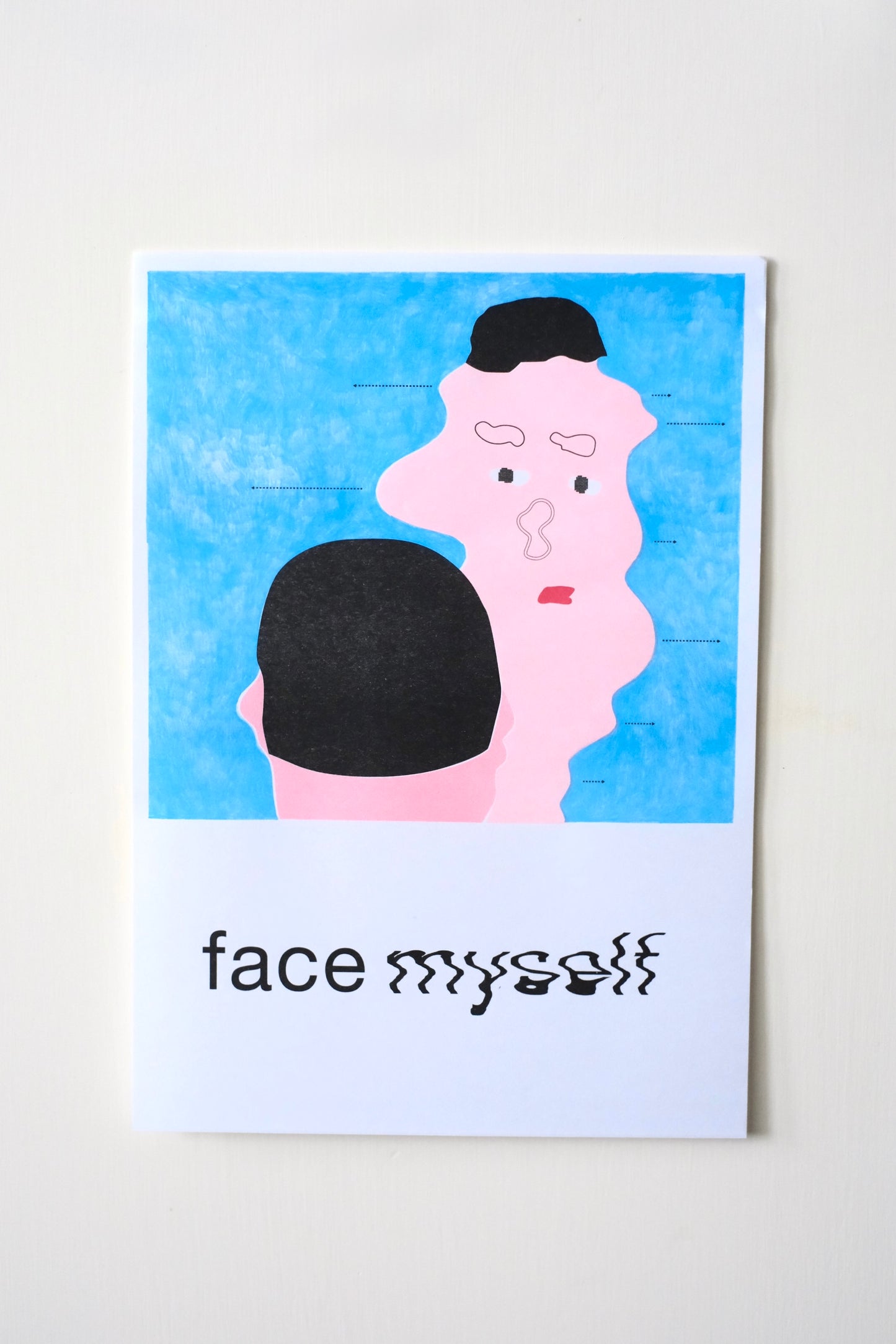face myself A4 poster