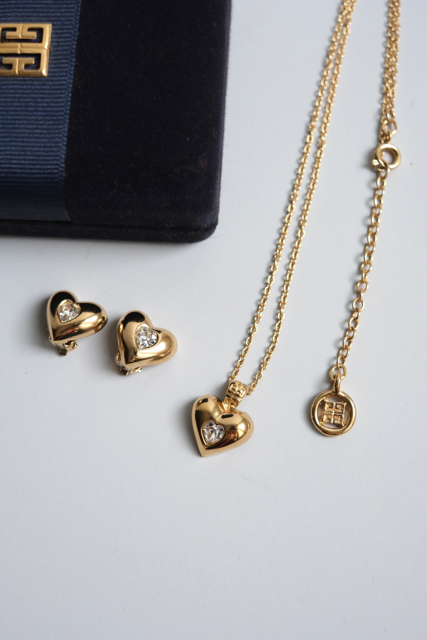 Vintage Givenchy Earrings and Necklace Set