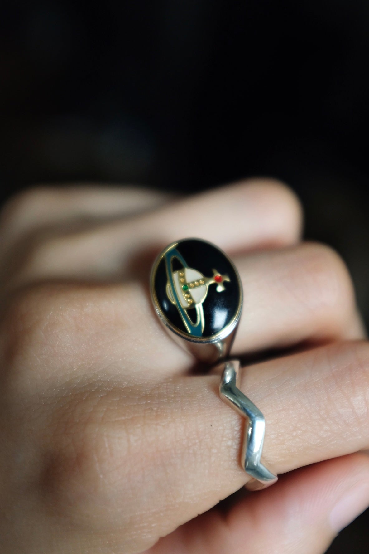 Used Good Vivienne Westwood Sliver Ring