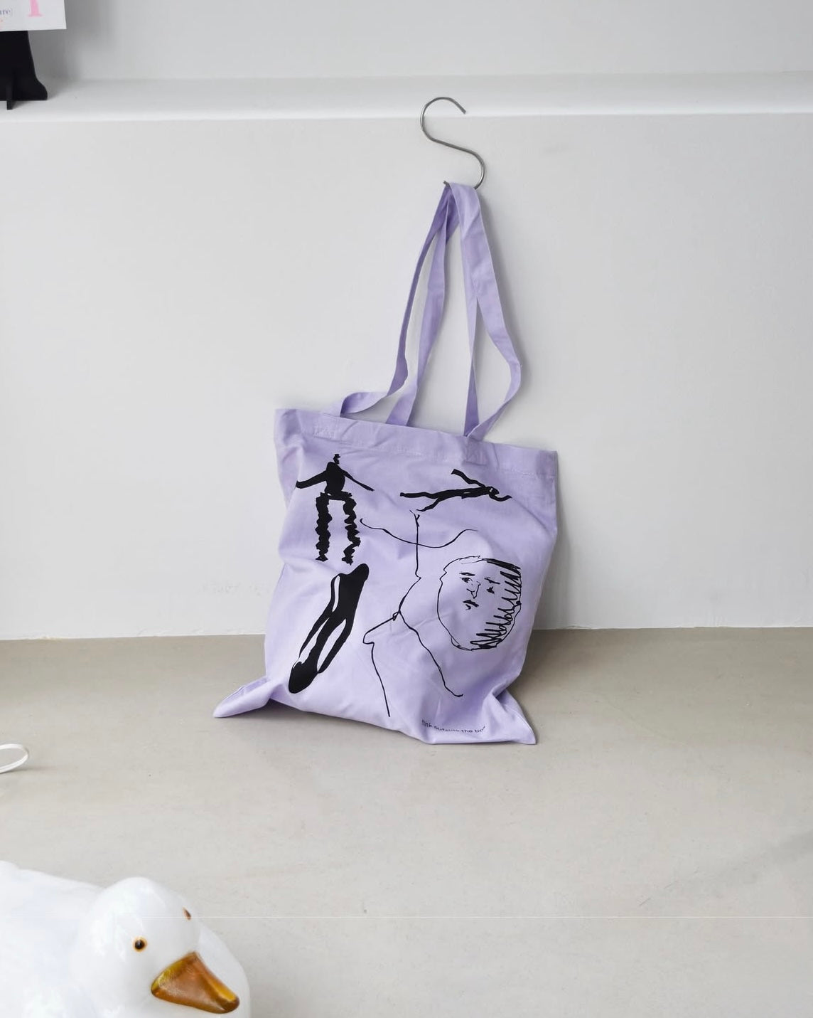 Think outside the box tote bag