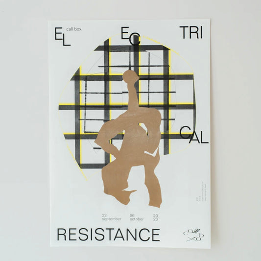 ELECTRICAL RESISTANCE A2 poster (忍耐力)