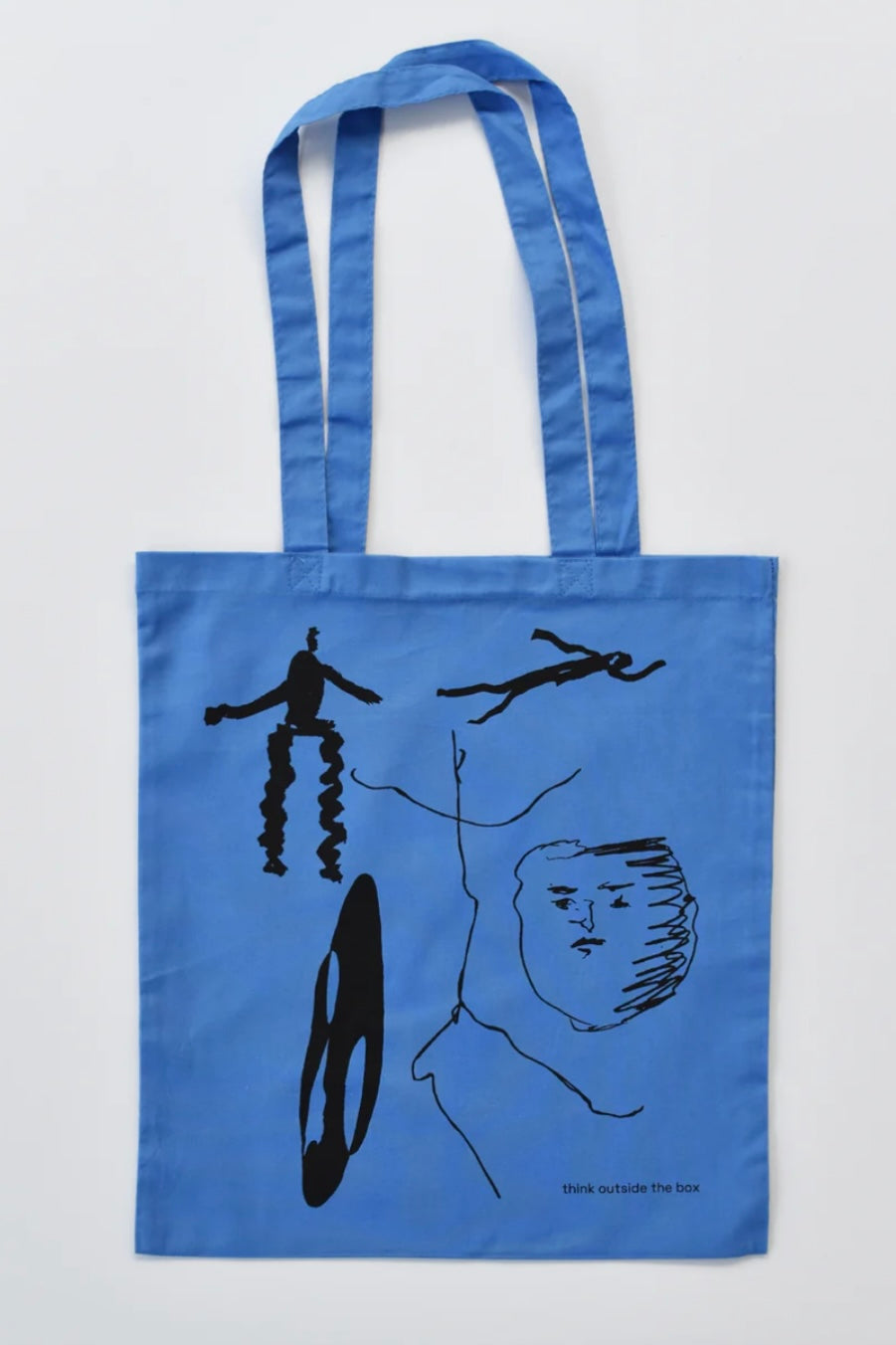 Thing outside the box tote bag