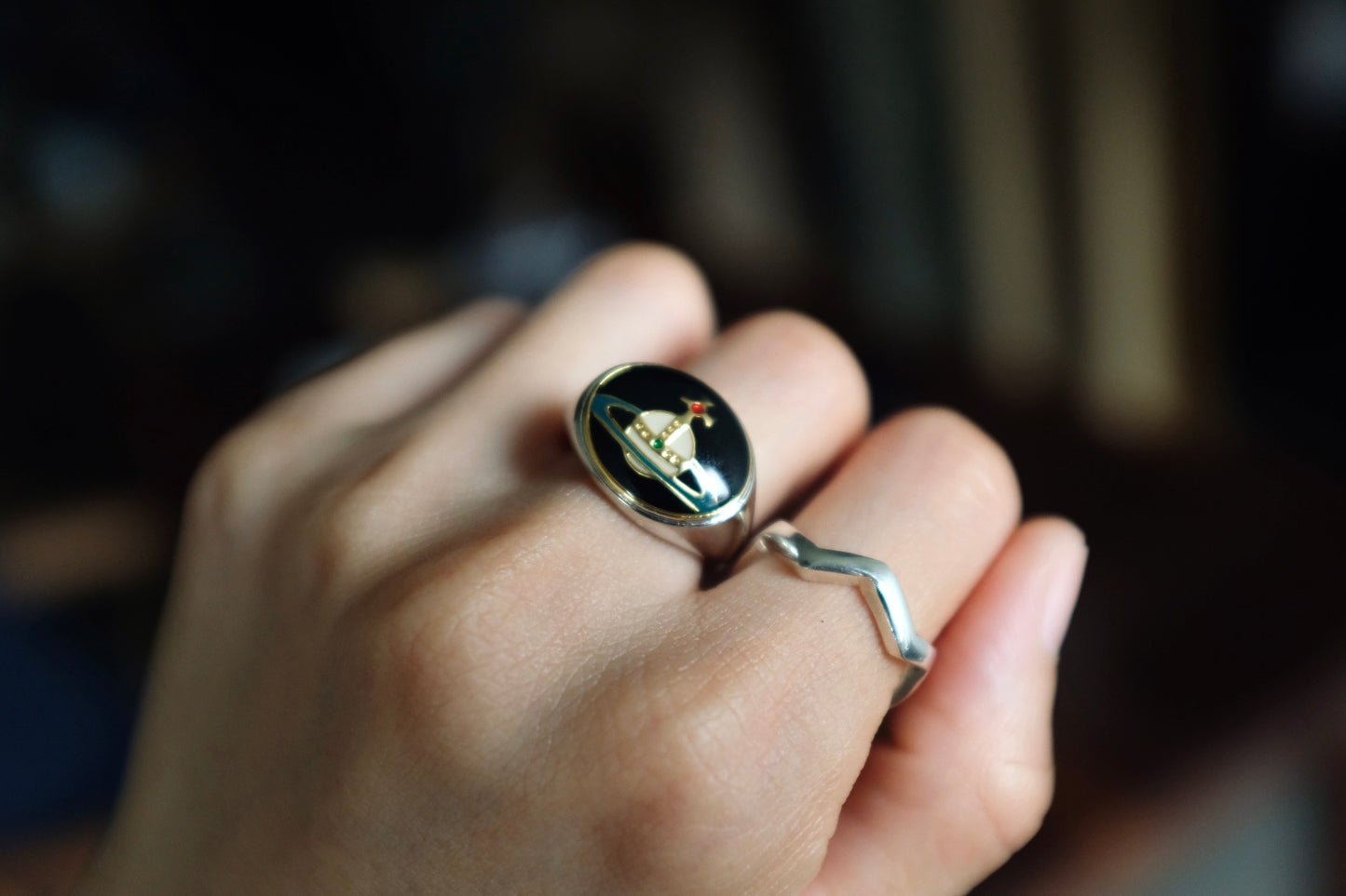 Used Good Vivienne Westwood Sliver Ring