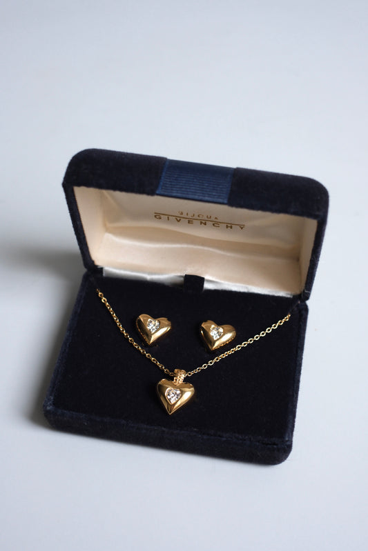 Vintage Givenchy Earrings and Necklace Set