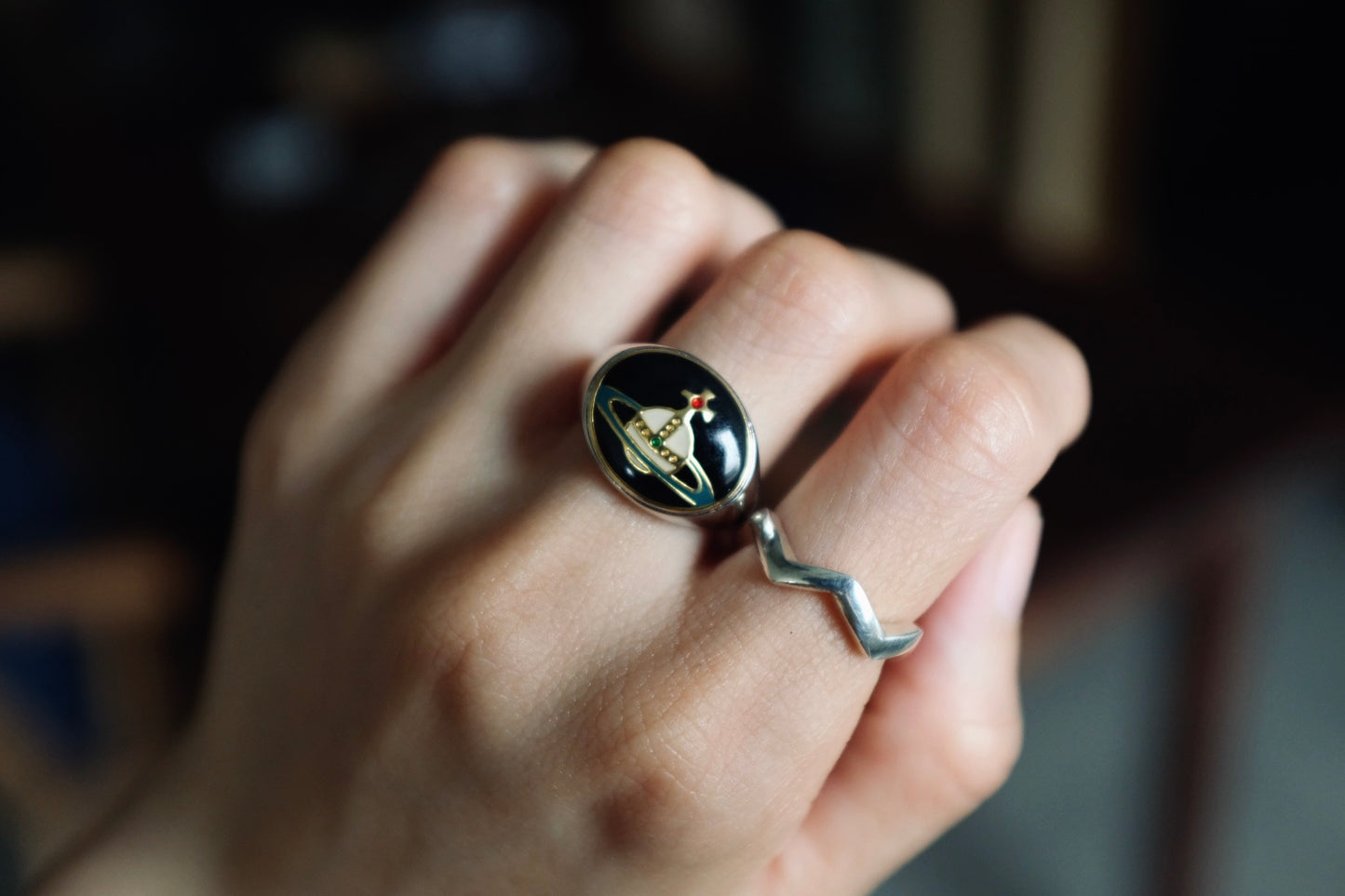 Used Good Vivienne Westwood Sliver Ring